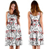 Chimp Monkey Pattern Print Dress-grizzshop