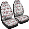 Chimp Monkey Pattern Print Universal Fit Car Seat Cover-grizzshop