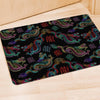 Chinese Dragon Character Print Door Mat-grizzshop