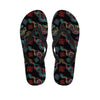 Chinese Dragon Character Print Men's Flip Flops-grizzshop