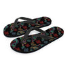 Chinese Dragon Character Print Men's Flip Flops-grizzshop