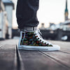 Chinese Dragon Character Print Men's High Top Shoes-grizzshop