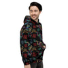 Chinese Dragon Character Print Men's Hoodie-grizzshop