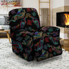 Chinese Dragon Character Print Recliner Cover-grizzshop