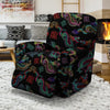 Chinese Dragon Character Print Recliner Cover-grizzshop