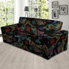 Chinese Dragon Character Print Sofa Cover-grizzshop