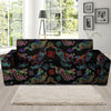 Chinese Dragon Character Print Sofa Cover-grizzshop