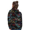 Chinese Dragon Character Print Women's Hoodie-grizzshop