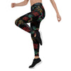 Chinese Dragon Character Print Women's Leggings-grizzshop