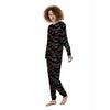 Chinese Dragon Character Print Women's Pajamas-grizzshop