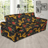 Chinese Dragon Rose Pattern Print Sofa Covers-grizzshop