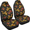Load image into Gallery viewer, Chinese Dragon Rose Pattern Print Universal Fit Car Seat Cover-grizzshop