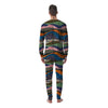 Chinese Fabric Art Print Pattern Men's Pajamas-grizzshop