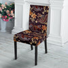 Chinese Floral Dragon Pattern Print Chair Cover-grizzshop