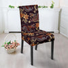 Chinese Floral Dragon Pattern Print Chair Cover-grizzshop