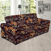 Chinese Floral Dragon Pattern Print Sofa Covers-grizzshop