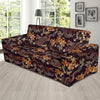 Chinese Floral Dragon Pattern Print Sofa Covers-grizzshop