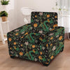 Load image into Gallery viewer, Chinese Green Dragon Print Armchair Cover-grizzshop