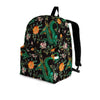 Chinese Green Dragon Print Backpack-grizzshop