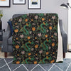 Chinese Green Dragon Print Blanket-grizzshop