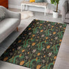 Chinese Green Dragon Print Floor Mat-grizzshop