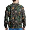 Chinese Green Dragon Print Men's Sweatshirt-grizzshop