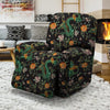 Chinese Green Dragon Print Recliner Cover-grizzshop