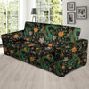 Chinese Green Dragon Print Sofa Cover-grizzshop