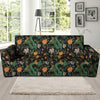 Chinese Green Dragon Print Sofa Cover-grizzshop