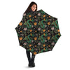 Chinese Green Dragon Print Umbrella-grizzshop