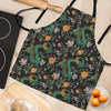 Chinese Green Dragon Print Women's Apron-grizzshop