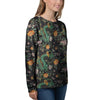 Chinese Green Dragon Print Women's Sweatshirt-grizzshop