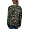 Chinese Green Dragon Print Women's Sweatshirt-grizzshop