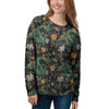 Chinese Green Dragon Print Women's Sweatshirt-grizzshop