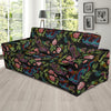 Chinese Rose Dragon Pattern Print Sofa Covers-grizzshop