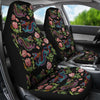 Chinese Rose Dragon Pattern Print Universal Fit Car Seat Cover-grizzshop