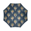 Chinese Tiger Pattern Print Foldable Umbrella-grizzshop