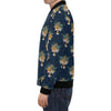 Chinese Tiger Pattern Print Men's Bomber Jacket-grizzshop