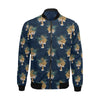 Chinese Tiger Pattern Print Men's Bomber Jacket-grizzshop