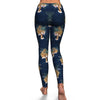 Chinese Tiger Pattern Print Pattern Women Leggings-grizzshop