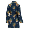 Chinese Tiger Pattern Print Women Long Robe-grizzshop