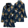 Chinese Tiger Pattern Print Women Long Robe-grizzshop