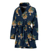 Chinese Tiger Pattern Print Women Long Robe-grizzshop