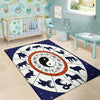 Chinese Zodiac Signs Yin Yang Print Floor Mat-grizzshop