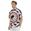 Chinese Zodiac Signs Yin Yang Print Men's Short Sleeve Shirts-grizzshop