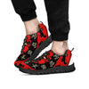 Chinese Zodiac Wheel Yin Yang Print Black Sneaker-grizzshop