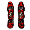 Chinese Zodiac Wheel Yin Yang Print Muay Thai Shin Guards-grizzshop