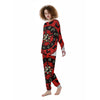 Chinese Zodiac Wheel Yin Yang Print Women's Pajamas-grizzshop