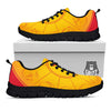 Chinese Zodiac Yellow And Red Print Black Sneaker-grizzshop