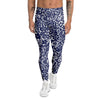 Chintz Floral Print Pattern Men's Leggings-grizzshop